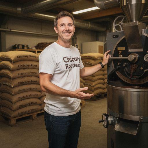 Detailný záber na šálku čakankového čaju s bohatou penou