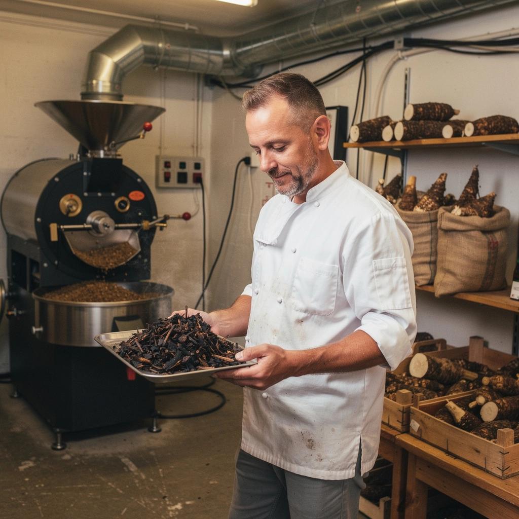 Prírodné ingrediencie na prípravu čakankového čaju s bylinkami